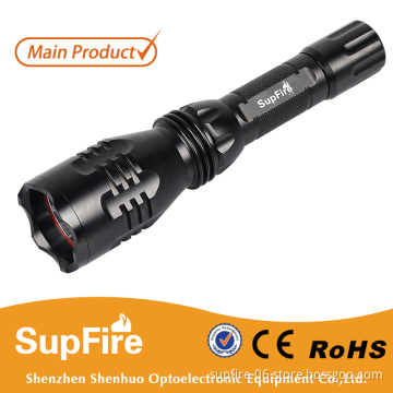 Newest 500m range powerful rechargeable LED USB flashlight Y3